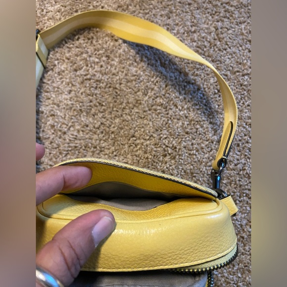 COACH Stanton Crossbody In Signature Jacquard Unisex Travel Bag Zip Closure - Picture 8 of 16